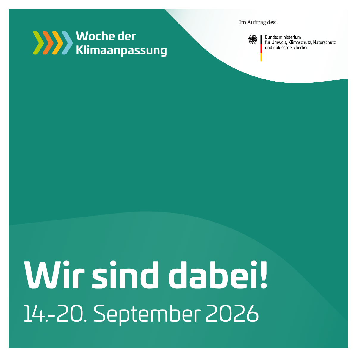 Wir sind dabei – Woche der Klimaanpassung 2026